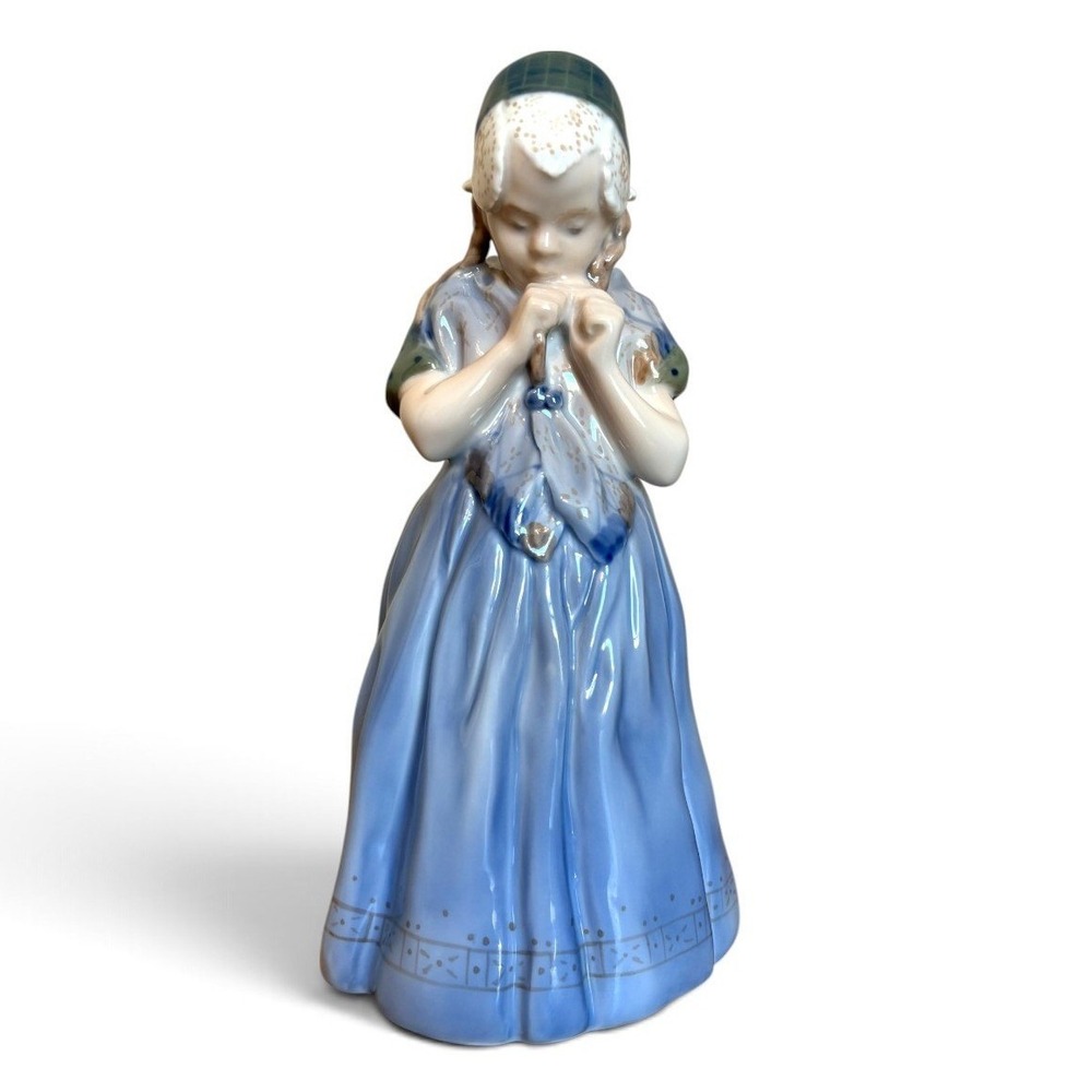 Royal Copenhagen Lotte Benter Girl from Bornholm Porcelain Figurine 1323 Denmark